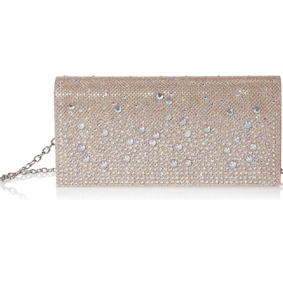Sparkling Elegance: The Jessica McClintock Chloe Evening‎ Clutch - Picture 1 of 6